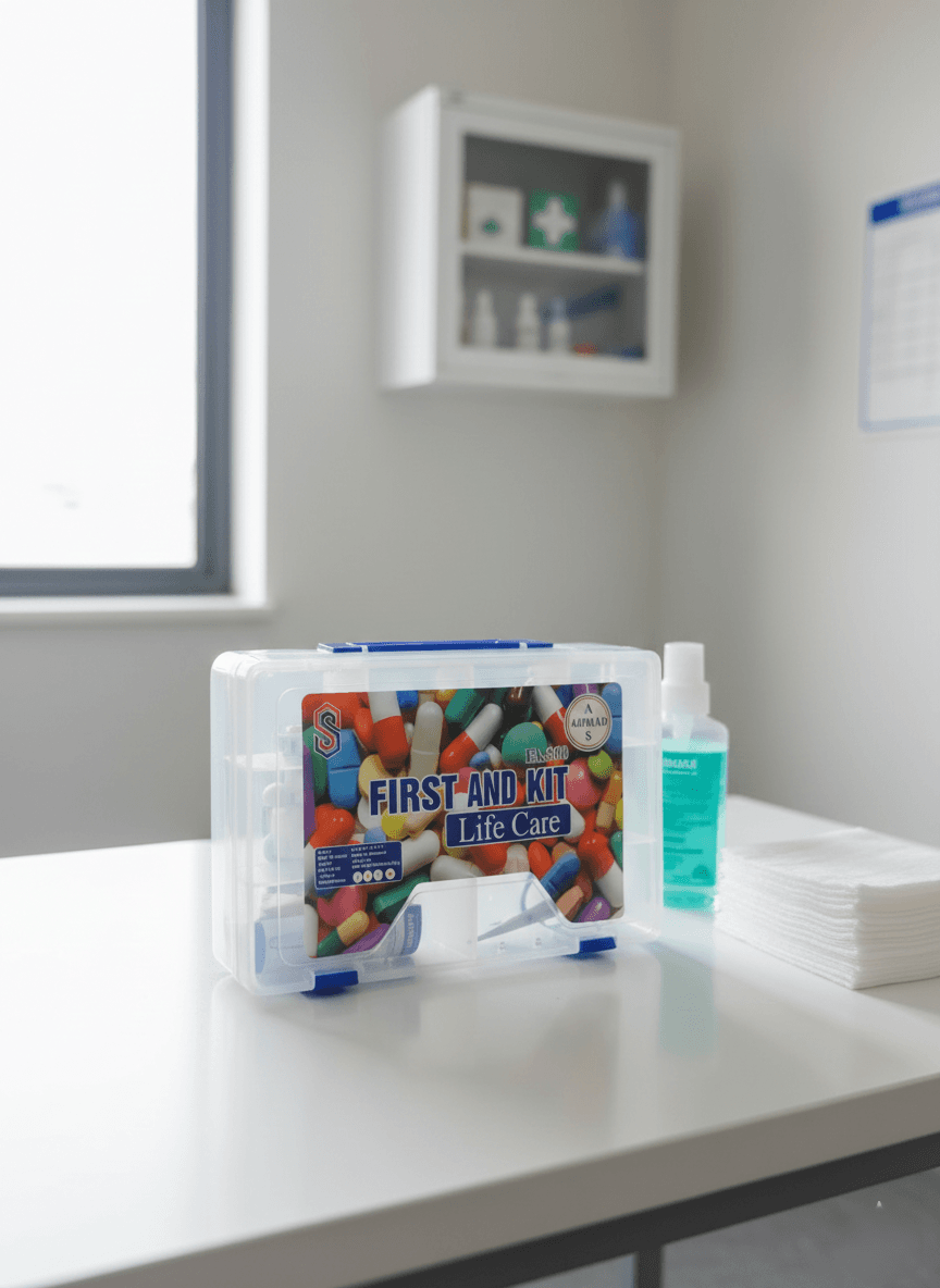 First Aid Box with Items (F 300)