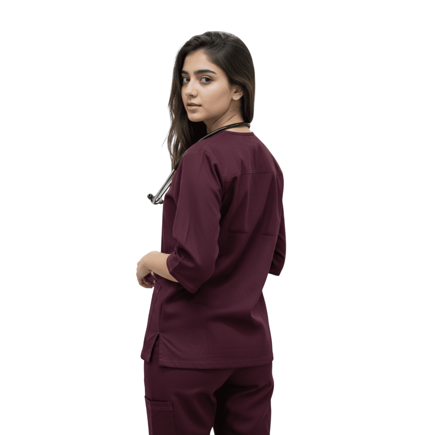 Orbit Lite - Cotton Fabric Scrub Deep Purple