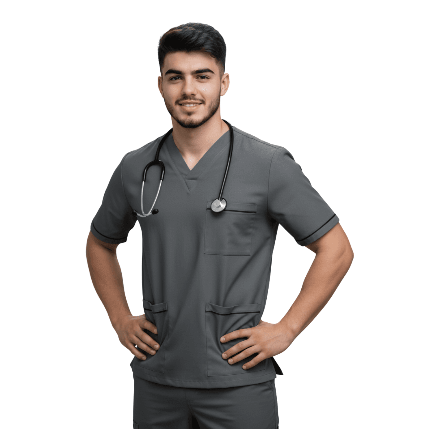 OrbitLite - Cotton Fabric Grey Male