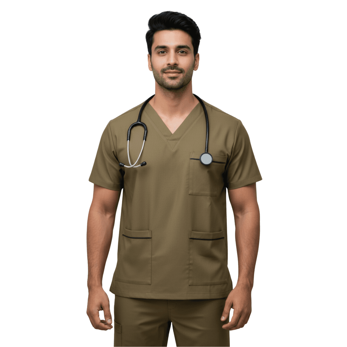 OrbitLite - Cotton Fabric Olive Green Men