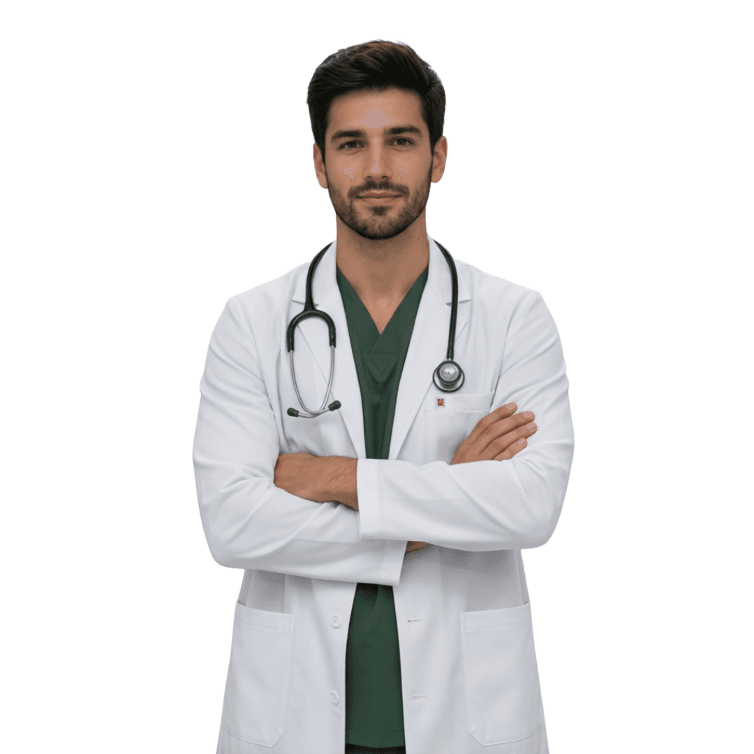 Medical Lab Coat Wrinkle Free - OrbitPro